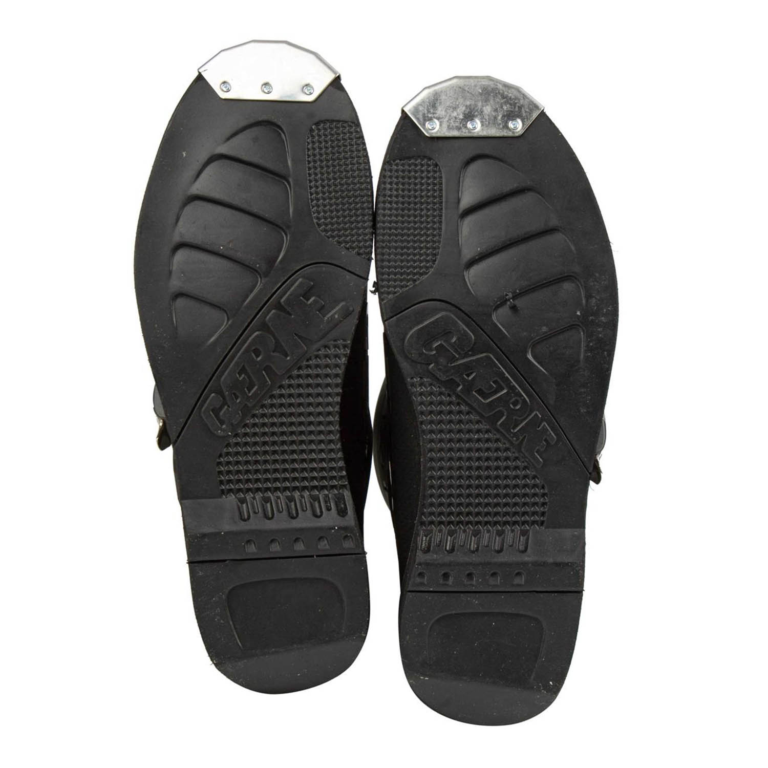 GAERNE GX-1 черного цвета спортивные сапоги для мотокросса, вид подошвы купить по низкой цене
