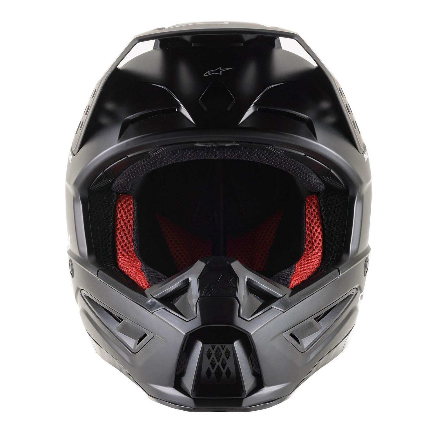 Шлем кроссовый ALPINESTARS SM5 SOLID вид спереди купить по низкой цене