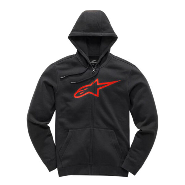 Hanorac cu gluga zip ALPINESTARS