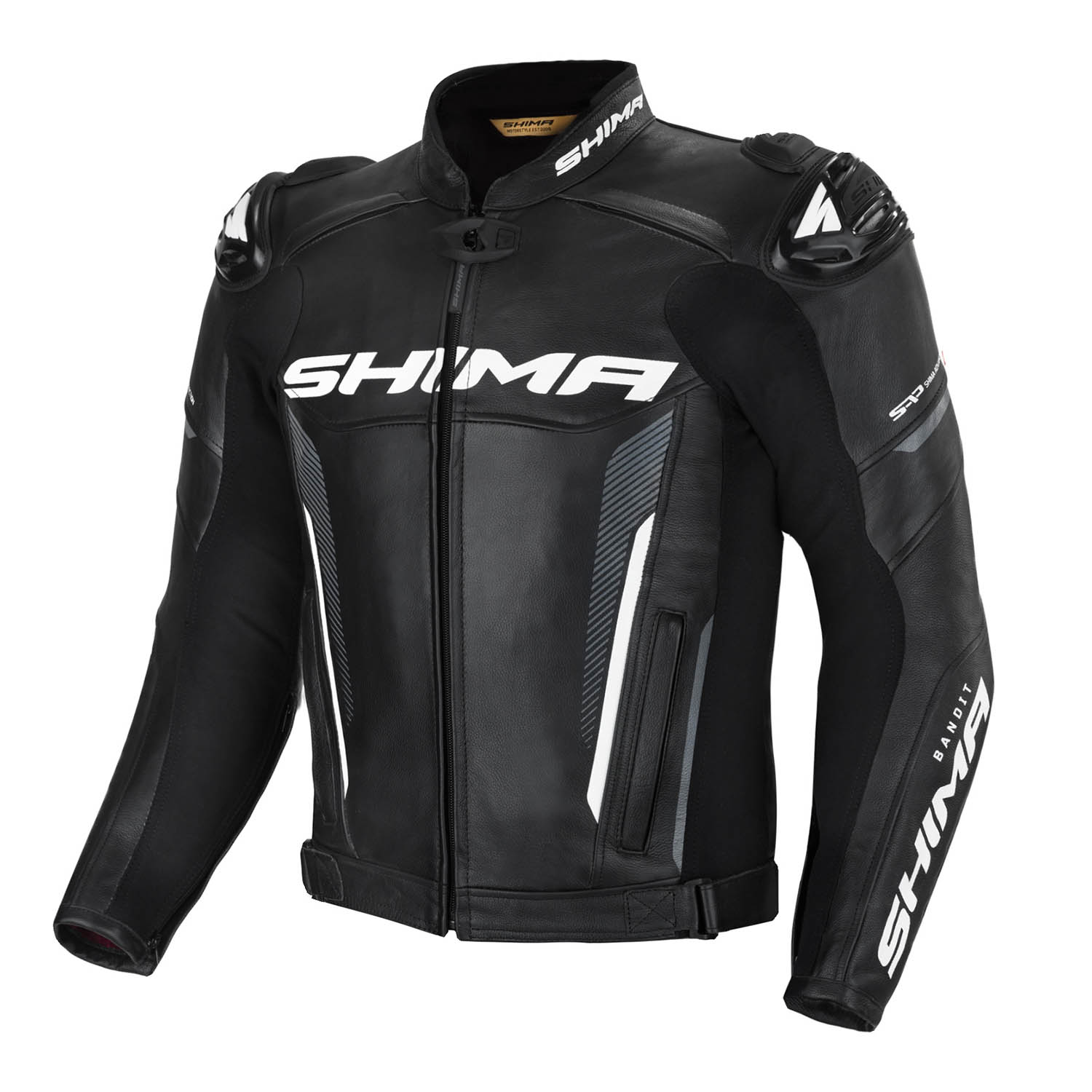Спортивная куртка кожаная SHIMA BANDIT для мотоциклистов купить по низкой цене