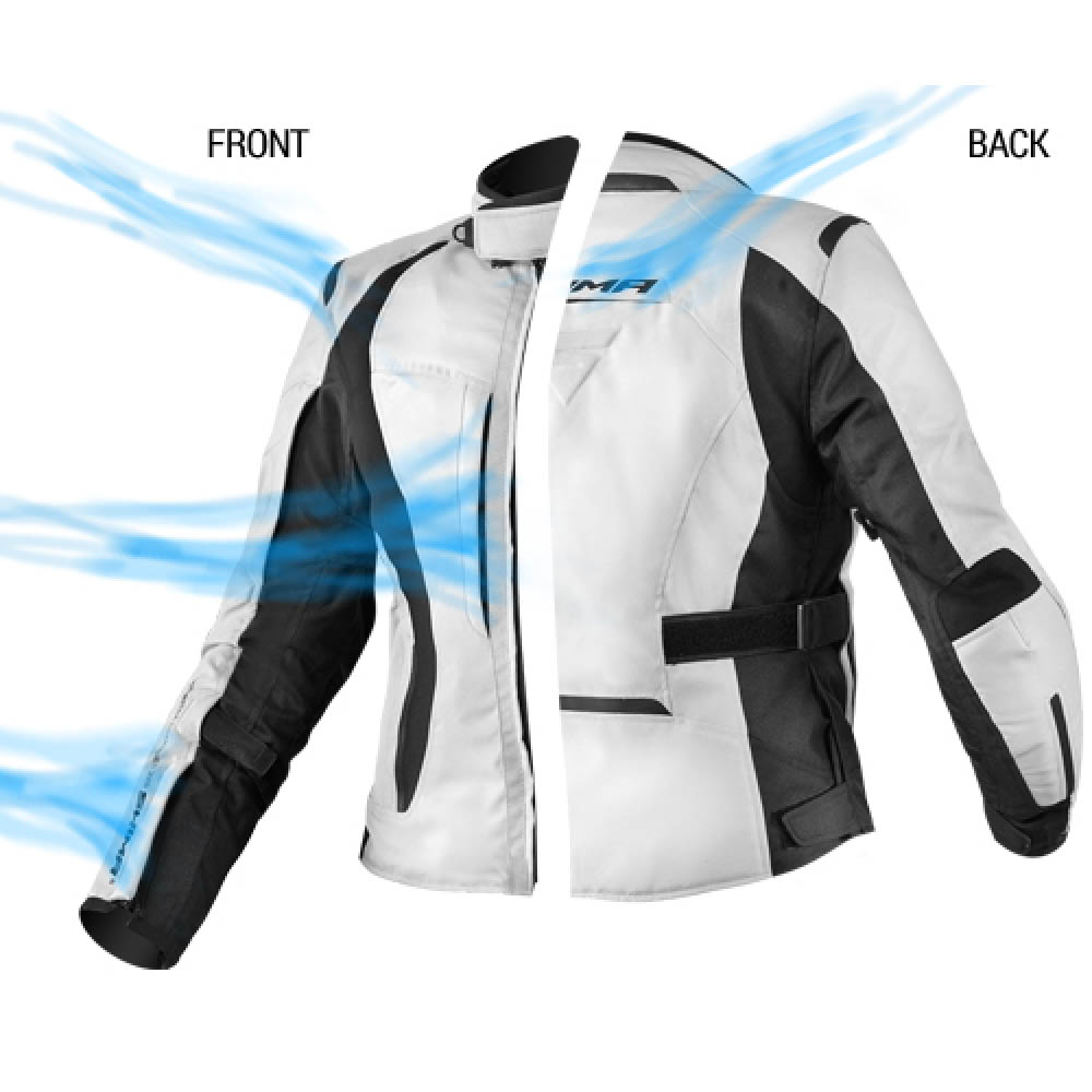 Женская куртка SHIMA VOLANTE текстильная для мотоциклистов вид система H3 купить по низкой цене