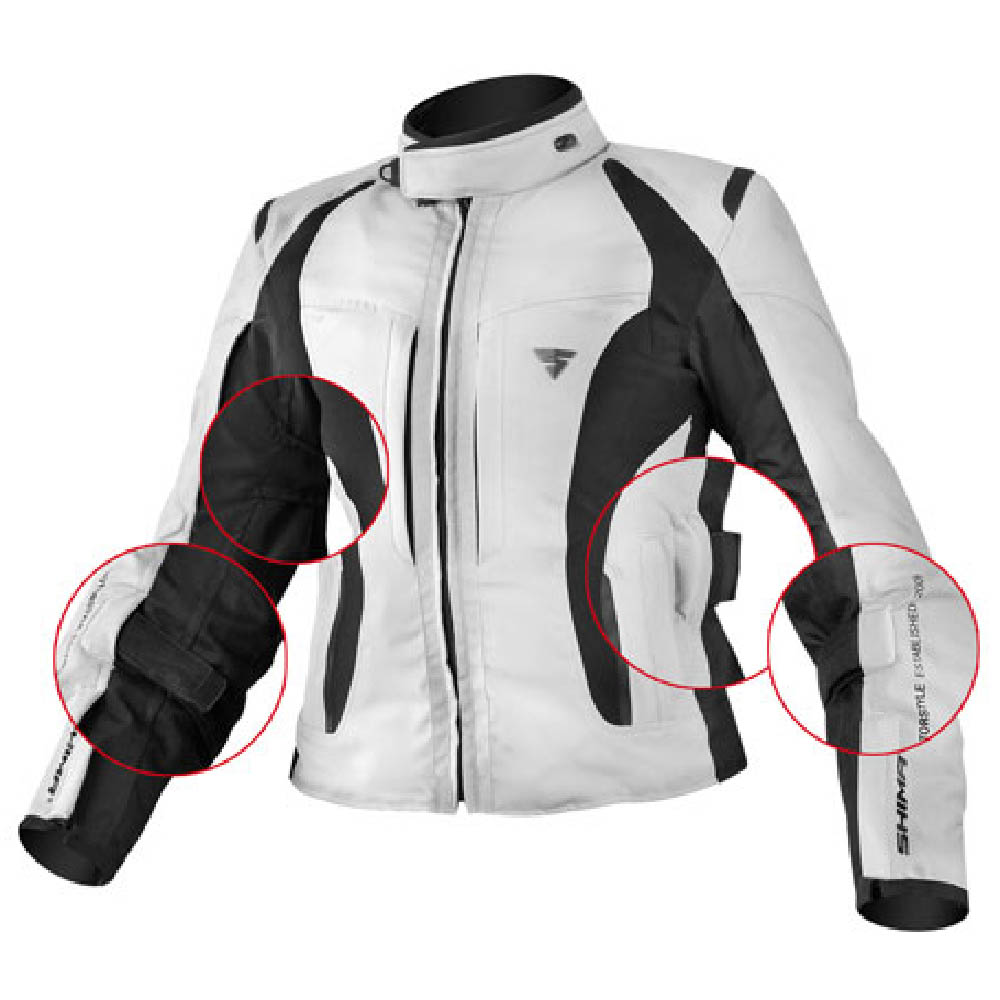 Женская куртка SHIMA VOLANTE текстильная для мотоциклистов вид застёжки купить по низкой цене