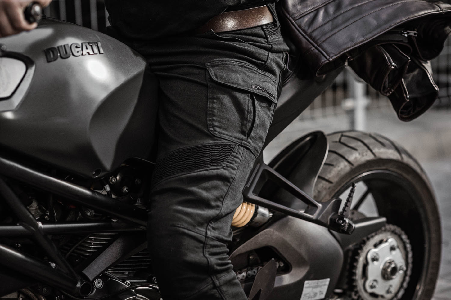 Мотоциклетные штаны SHIMA GIRO из текстиля вид эластичная вставка купить по низкой цене