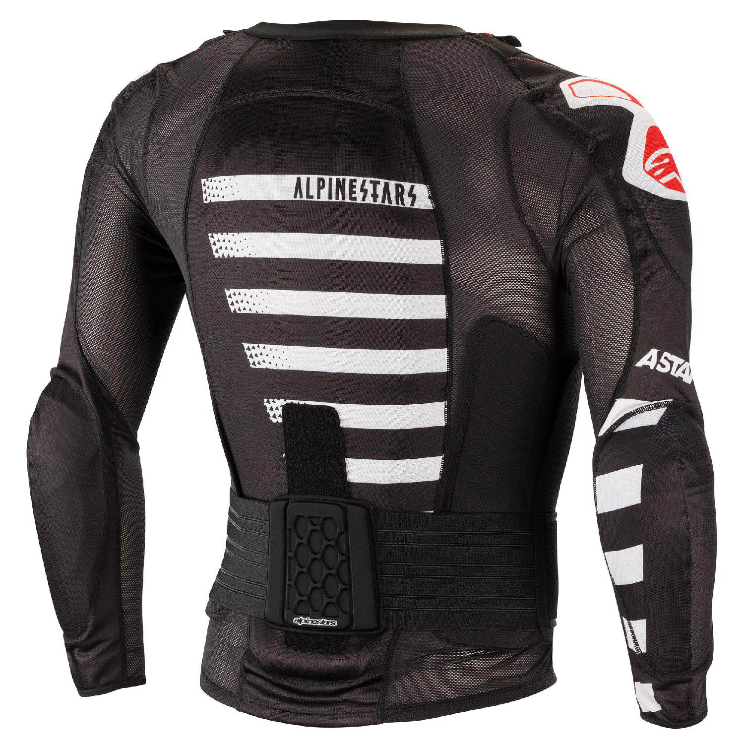 Ð—Ð°Ñ‰Ð¸Ñ‚Ð° Ñ‚ÑƒÐ»Ð¾Ð²Ð¸Ñ‰Ð° ALPINESTARS SEQUENCE PROTECTION JACKET LONG SLEEVE Ð²Ð¸Ð´ Ñ�Ð·Ð°Ð´Ð¸, Ñ‡Ñ‘Ñ€Ð½Ð¾-Ð±ÐµÐ»Ð¾-ÐºÑ€Ð°Ñ�Ð½Ð¾Ð³Ð¾ Ñ†Ð²ÐµÑ‚Ð° ÐºÑƒÐ¿Ð¸Ñ‚ÑŒ Ð¿Ð¾ Ð½Ð¸Ð·ÐºÐ¾Ð¹ Ñ†ÐµÐ½Ðµ